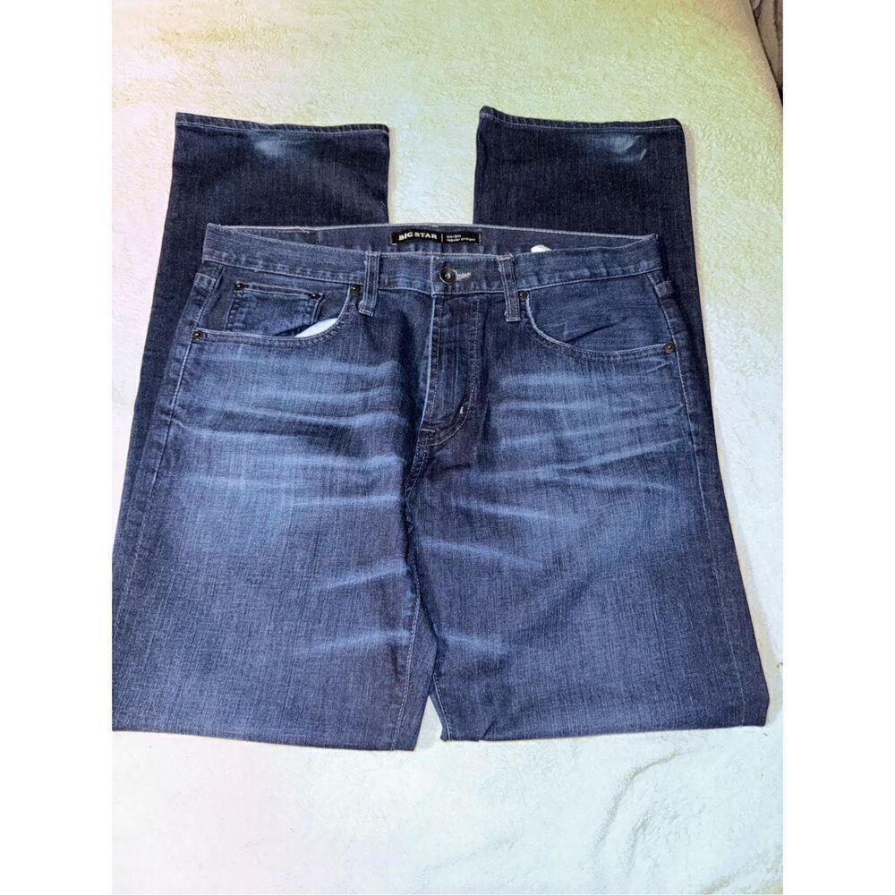 Big star union regular strait jeans size 34